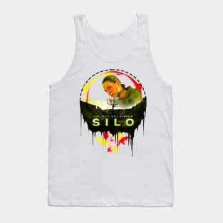 Silo Tv Series Rebecca Ferguson as Juliette Nichols fan works garphic design bay ironpalette Tank Top